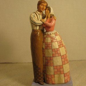 Jim Shore Heartwood Creek "Together Forever" Couple #4007236  2006